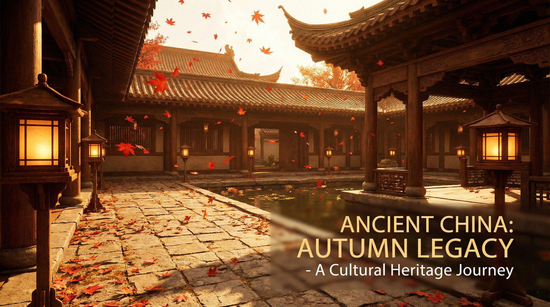 糖心Vlog 古建园林秋日游记Vlog